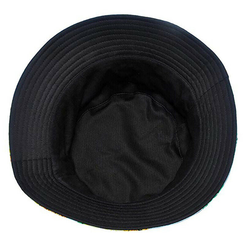 5X(Bucket Hat Two Side Reversible Fruit bucket hat for men women Summer Bu Q7F5)