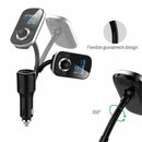 Wireless In-Car Bluetooth FM Transmitter MP3 Radio Adapter Car Kit USB Char
