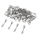 50 Pieces Fast Connecting Clips Fishing  Clips Swivels Connector 26mm