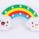 Cute Rainbow LED Night Light Home Kids Bedroom Indoor Lighting Decor Lamp