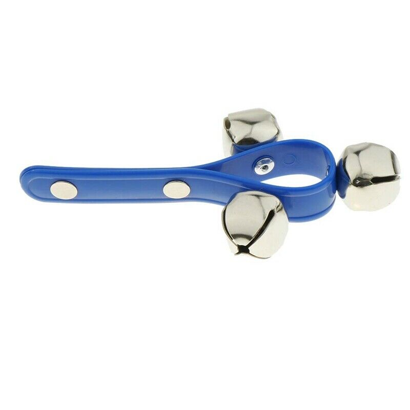 3 Jingle Bells Handbell Hand Shaker Kids Preschool Percussion Rattle To