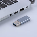 Type C USB-C Female to USB 3.0 Male Port Type A Adapter Metal OTG Converter