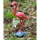 4Pcs Mini Bird Red Flamingo Models Toys Ornament Decors Collectables Statue