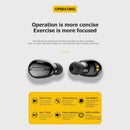 L13 TWS Bluetooth Wireless Earbuds Mini In-Ear Headset with Mic (Black) A