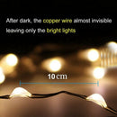 Solar LED Lawn Lamp Outdoor waterproof Copper Wire Fairy String Light for G