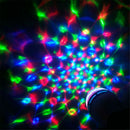 3WPop  E27 RGB Crystal Ball Rotating LED Stage Light Bulbs Disco Party Bulb Lamp