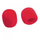 2pcs Red Microphone Foam Pop Cover Audio Mic Shield New