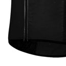 Unisex Reflective Bike Cycling Windproof Vest Running Sports Coat XL Black