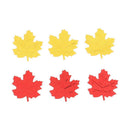 200pcs Aluminum Foil Maple Leaf Shaped Confetti Romantic Wedding Supplies