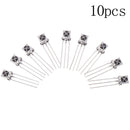 10pcs Universal IR infrared receiver with metal case integrated receiveheadOZ