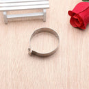 round balloon mould cookie cutter stainless steel decor pastry bakery tool  Z