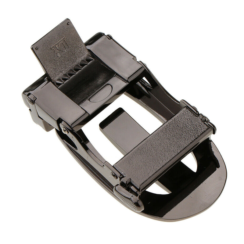Mens Fashion Metal Ratchet Automatic Belt Buckle Business Belt Accessories