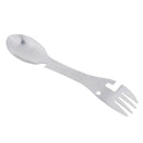 Practical Rust Proof Solid Titanium Fork&Spoon Combo Flatware Tableware for