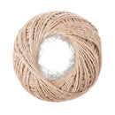 100 Meter - Natural Textured Hessian Jute Twine String 1mm I6K4