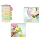 3 Layers Newborn Baby Milk Powder Box Snack Container Feeding Box Case Color 1