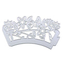 Flower Leaf Cake Cutting Dies Stencils Scrapbook Embossing DIY Album Card