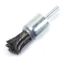 8pcs Wire Knot End Brush Rust Paint Removal Tools for Die Grinder Drill 20/25mm