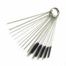 15PCS Car Motorcycle Carburetor Cleaning Needles Brush Dirt Jet Remove Tool Kit