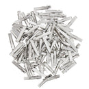 100x Crocodile Metal Hair Clips Teeth Prong DIY Hairbow Duckbill Barrette