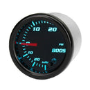 2Inch 52Mm 7 Color Led Mechanical Turbo Boost Psi Pressure Vacuum Gauge Met