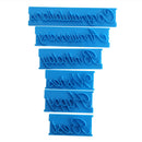 6pcs Plastic Cookie Biscuit Stamp Mold Embosser Cake Fondant DIY Baking Set