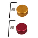 2pcs Aluminum Guitar Foot Nail Cap Effect Pedal Pad Cover for Guitar Parts