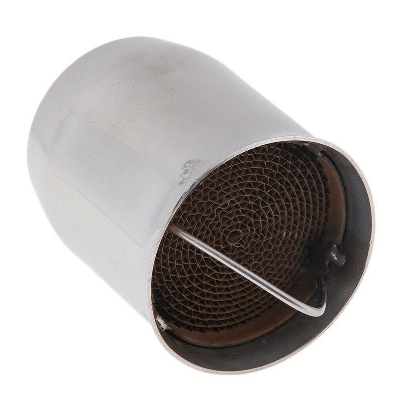 60mm Universal Motorcycle Exhaust Pipe Can DB Killer Silencer Muffler Baffle