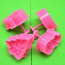 4pcs christmas cookie biscuit plunger cutter mould fondant cake mold bakiME