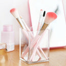 Acrylic Pen Holder 2 Pack,Clear Desktop Pencil Cup Stationery Organizer for R5X1