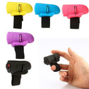 Mini Finger Mouse Wireless USB Optical Ring Mice For Laptop PC Black