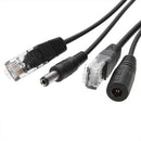 Poe Adapter Cable Rj45 Injector Splitter Kit Tape Screened Passive Power Ov U2Y3