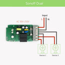 Sonoff 220V Dual-Way Smart Home WiFi Wireless APP Remote Control Switch Module