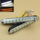 2x Car Daytime Running Light  DRL 30 LED Daylight Lamp with Turn Lights 12V