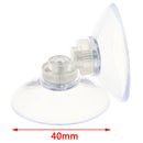 10x suction cup ÃƒËœ 40mm with M4 thread, suction cups, with knurled nut cle U 3C