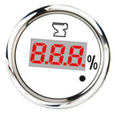 Electric Dash Mounted Sewage Gauge (0 to 190 Ohm's) - White Dial Marine Boat