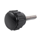 10pcs M4 x 15 x 15mm Black Clamping Knobs Handle for Machinery Lathe