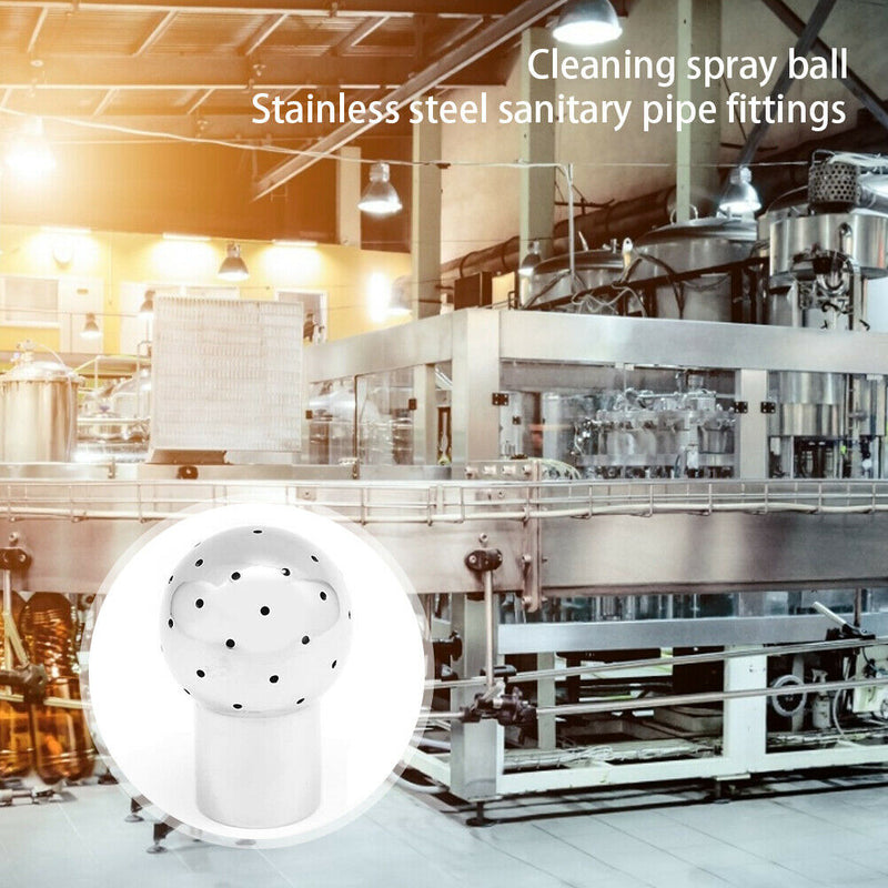 Stainless Steel Internal Thread Spray Ball Water Tank Cleaning Ball (DN20) A