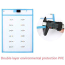 1 Set A4 Wipe Clean Pockets Drawing Writing Colouring Erase Dry Paper Marke K5D0