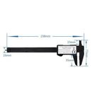 150MM/6inch Digital Electronic Gauge Vernier Caliper Gauge Micrometer Rule NMA