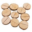 10x Wooden Banquet Wedding Clip Number Display Recipe Reserved