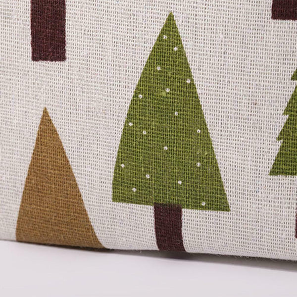 Printed Cosmetic Bag Canvas Purse Zip Makeup Wash Storage Pouch (Style 3) A#S