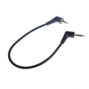 90 Degree Right Angled 3.5mm Jack Male To Male Stereo Audio Cable For Car P qiTO