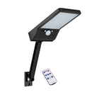 3 Modes Solar Powered Wall Light PIR Remote Control Motion Sensor 48 LED Lamp