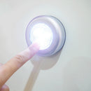 under cabinet closet  led wall lamp battery power stair light smart push type 3C