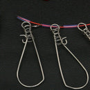 Fishing Clip Fish Lock Stainless Steel Wire Lanyard Live Fish Lock5 Metal S