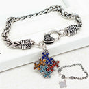 Autism Rhinestone Bracelet Bracelet Rope Bangle Bracelet Twist Chain Wristband ï¼