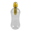 550ML Outdoor Water Bobble Hydration Filter Bottle Filtered Drinking, Yello