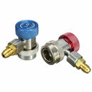 R134A AC Air  Adjustable Quick Coupler High Low Adapter Connector  R2Q5