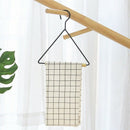 Nordic Style Geometric Design Beech Iron Towel Storage Rack Tissue Holder H