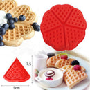 Baking Heart Shape Silicone Waffle Mold Cake Mould Non-stick Kitchen Bakeware Cy